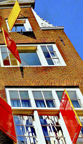Urbanité Olivier Tardiveau Photographe Nantes façade étonnantes Amsterdam a18-28